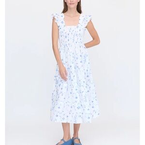 Hill House Blue Botanical Ellie Dress